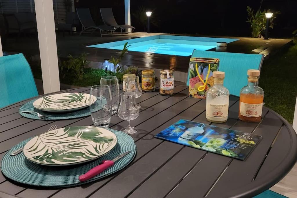 La Kaz A Kikite - Magnifique De Standing Avec Piscine Privative Saint-Francois (Grande-Terre)